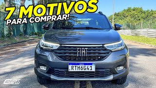 7 MOTIVOS PARA COMPRAR A NOVA FIAT STRADA VOLCANO 2022 COM CÂMBIO AUTOMÁTICO [upl. by Lodie509]