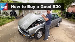 How to buy a good BMW e30 325 [upl. by Cychosz]