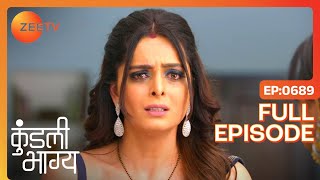 क्या Sherlyn जाएगी वापस घर  Kundali Bhagya  Full Ep 689  Zee TV  4 Feb 2020 [upl. by Rosemary]