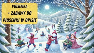 ❄️ PADA ŚNIEG ⛄🎵 Zimowa Piosenka dla Dzieci  Zimowe Piosenki Przedszkolne [upl. by Ahtekal]