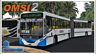 🚌 ¡Eterno viaje a la playa  Línea 221  Metalpar Tronador II MB BA2522  OMSI 2 60 🚌 [upl. by Bernetta]