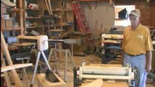 Woodmaster Curved Molding with Gary Striegler Part 7 Running the Molding [upl. by Tychonn505]