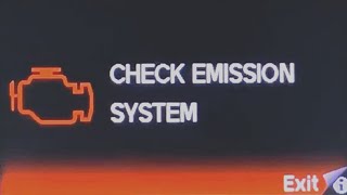 Check Emission System Warning Engine Light On [upl. by Faunie992]