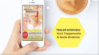 TRAILER Kurt Tepperwein amp Nada Brahma  Global Harmony Unity Zeitenwende Impulse für den Wandel [upl. by Relluf461]