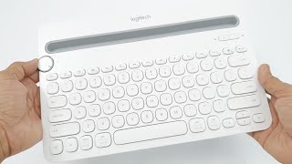 Logitech K480 Keyboard  How to Pair via Bluetooth [upl. by Fortier]