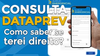 CONSULTA AUXÍLIO EMERGENCIAL DATAPREV  Como saber se receberei [upl. by Adham653]