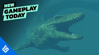 Jurassic World Evolution 2 Unlocking The Mosasaurus  New Gameplay Today [upl. by Gibbs]