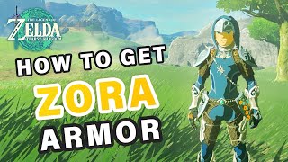 How to get the Complete ZORA Armor Set ► Zelda Tears of the Kingdom [upl. by Letnom892]