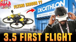 Cinewhoop Drone Indoor Flight  Tuning  HOBBY KING  தமிழ் [upl. by Einnaf]