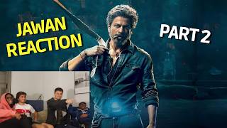 Foreigners react to JAWAN Part  2 Blockbuster Interval Scene  SRK [upl. by Naz]