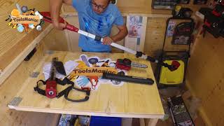 Einhell GEHC 18 Li Cordless Multifunctional Tool  Unboxing and first use [upl. by Frannie]