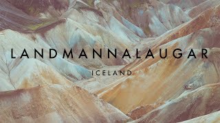 Landmannalaugar from the air [upl. by Uchida]