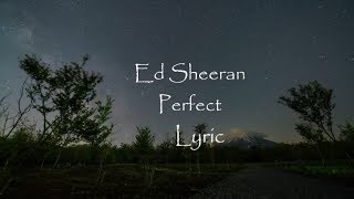 Ed Sheeran  Perfect  MG Minus One Lyric [upl. by Tybald]