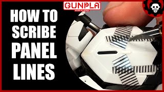 HOW TO Scribe Panel Lines with DSPIAE Chisels [upl. by Cahilly]