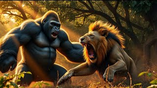 Lion Vs Gorilla  Who Would Win This Fight [upl. by Rogerson]