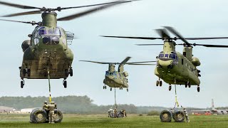 The US CH47 Chinook US Army Most Powerful Helicopter Ever Built [upl. by Cece395]