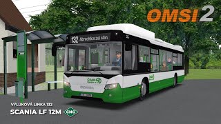 OMSI 2 052 CZ Havířov V40 » 132  SCANIA Citywide LF 12 CNG výluková linka [upl. by Littlejohn]