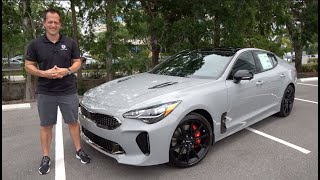 Is the NEW 2022 Kia Stinger GT Scorpion a better sport sedan than a G70 [upl. by Esile]