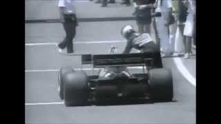 Nigel Mansell Faints 1984 Dallas [upl. by Lotsirhc]