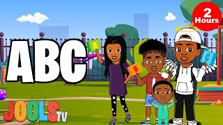 ABC Song  Hip Hop Songs for Kids amp Trapery Rhymes  2 Hour Playlist  Jools Tv [upl. by Anuahs]