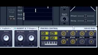 Bass resampling tutorial part 23 Macro automations [upl. by Ahseid637]