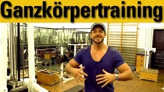 GanzkörperTrainingsplan für Muskelaufbau im Gym [upl. by Breskin]