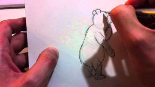 How To Draw Eeyore Easy Drawing Tutorial [upl. by Rooker422]