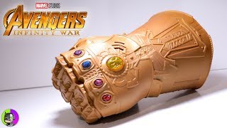 quotINFINITY GAUNTLETquot by Hasbro Review  Avengers Infinity War [upl. by Namrac780]