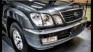 Lexus LX470 Clear Corner Lights wLEDs Install [upl. by Loni415]