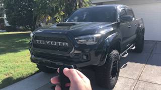 Start X Remote Start Installation Toyota Tacoma 2016  2019 [upl. by Bouton]