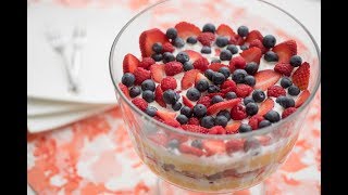 Classic Trifle Recipe  From South Africa [upl. by Barnard]