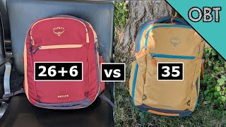 Osprey 266 vs 35 Daylite Comparison and Final Thoughts [upl. by Tezzil]