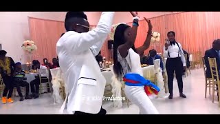 InnossB Ft Diamond Platnumz  Yope Remix  Congolese Wedding Entrance Dance Cedar Rapids IA [upl. by Atinnor]