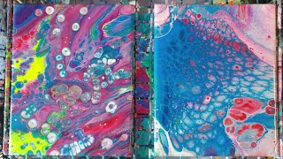 Liquitex Pouring Medium vs Floetrol [upl. by Jarrod]