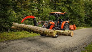 Kubota MK5000 mit MX C4 Frontlader [upl. by Naibaf515]