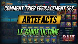 Le Guide Ultime  Comment trier ses Artefacts amp Accessoires  Raid Shadow Legends [upl. by Salahcin]