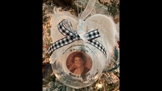 DIY Memorial Ornaments [upl. by Particia7]