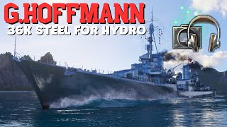 Destroyer Georg Hoffmann  36K Steel  Elbing with Hydro [upl. by Clayberg635]