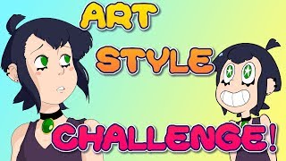 Art Style ChallengeGhibli Steven Universe and MORE [upl. by Alleb]