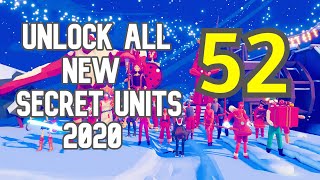 TABS  HOW TO UNLOCK ALL SECRET UNITS  NEW 52 SECRET UNITS for 2020  TABS STRATEGYMOON  TABS [upl. by Esserac]