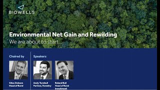 Bidwells Webinar  Biodiversity Net Gain amp Rewilding [upl. by Sitoeht]