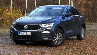 2019 VW TRoc 16 TDI 115 HP TEST DRIVE [upl. by Elke]