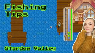 STARDEW VALLEY FISHING TIPS  BEGINNER TIPS to help MAKE FISHING EASIER IN YEAR 1 [upl. by Ahter698]