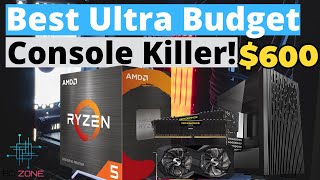 The Best Budget Ryzen 5 5600 PC Build In 2024 [upl. by Isawk]