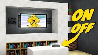 MINECRAFT ¡CÓMO HACER UN TELEVISOR FUNCIONAL EN MINECRAFT 📺 DIAMANTITO 2 EN LA TV 😍 [upl. by Dasteel]