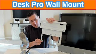 Wall Mount Cisco Webex Desk Pro [upl. by Enirrok]