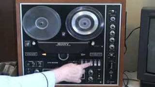 Sony TC730 Reel to Reel Tape Recorder [upl. by Fabe]