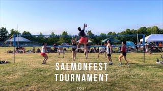 2021 Salmonfest R4’s Grass Volleyball Tournament AA FINALS [upl. by Nylatsyrc]