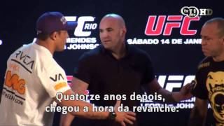 A luta do ano Belfort e Wanderlei Silva farão revanche de 98 [upl. by Prober]