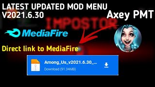 AMONG US Axey PMT latest updated MOD MENU  Direct download to Mediafire🔥 Gold Falcon [upl. by Lentha529]